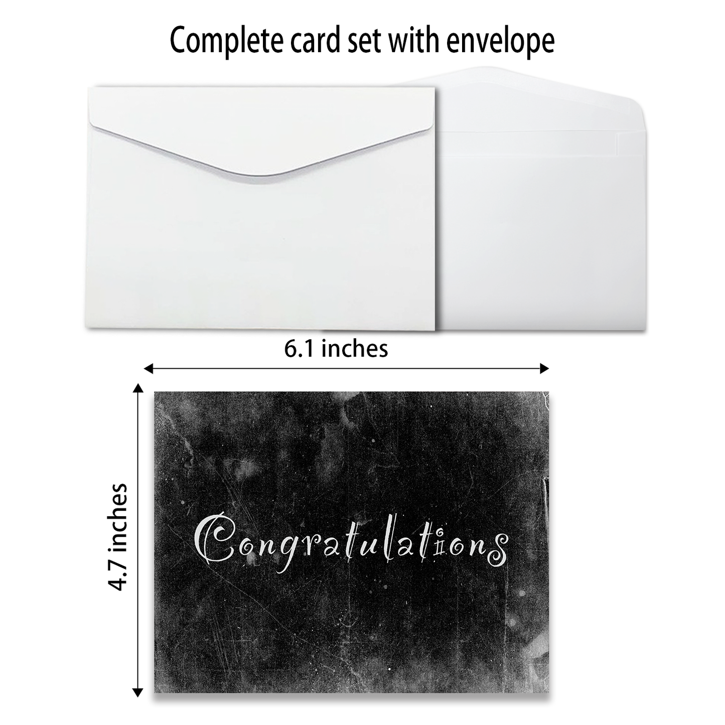 Silent Film Style Thank You Card