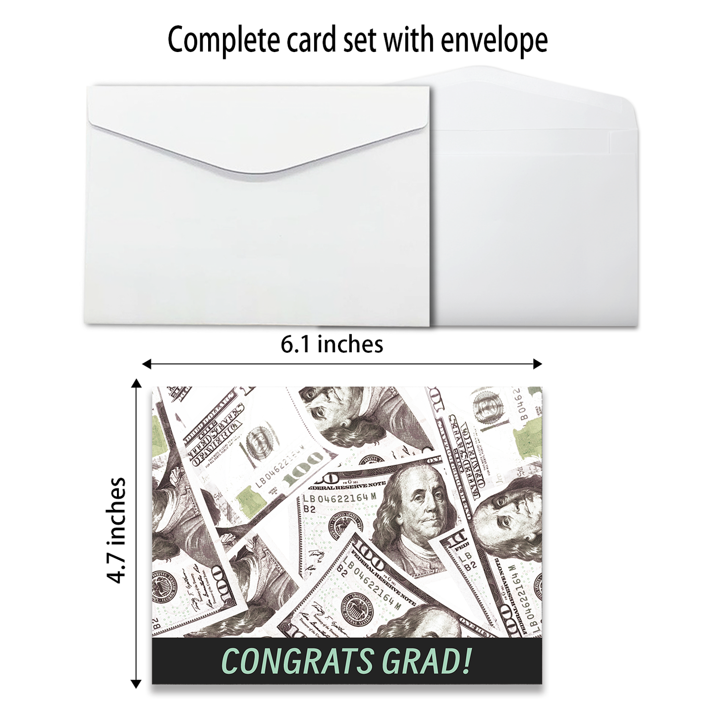 Funny Cash Explosion Card for Graduation