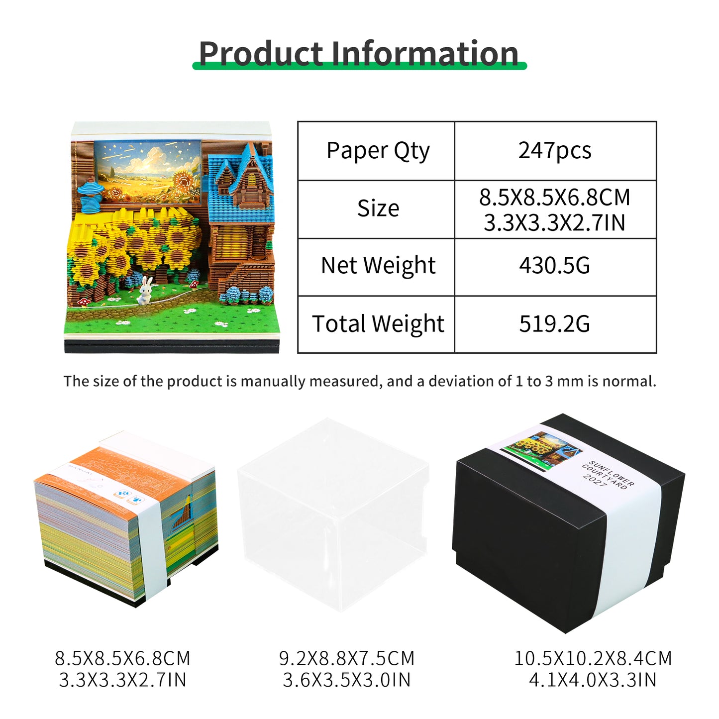Sunflower Field (With Light & Calendar 2027)
