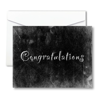 Silent Film Style Thank You Card