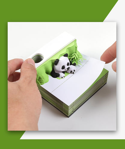 Panda Family (Calendar 2027)