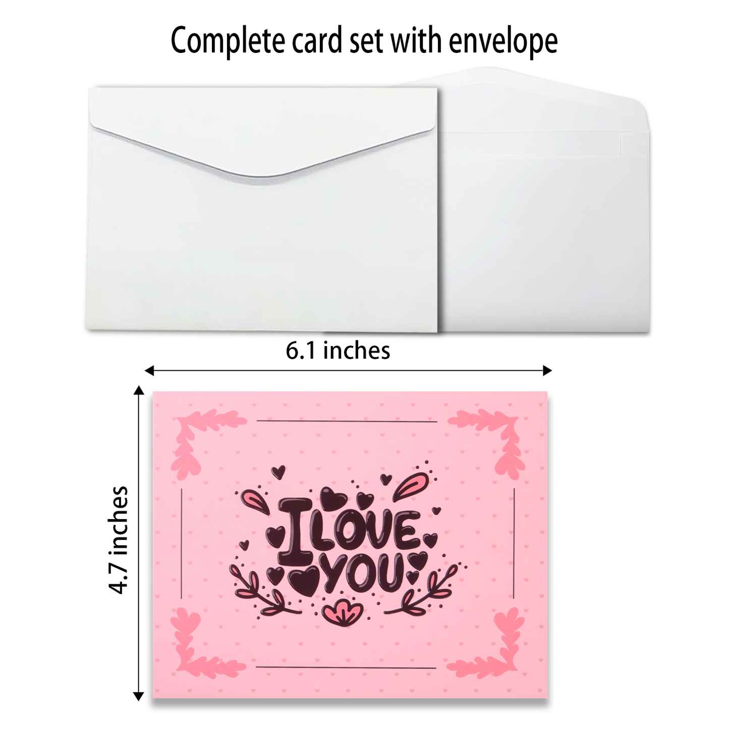 "I Love You" Greeting Card