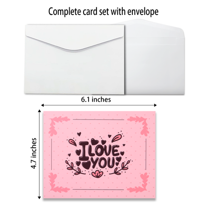 "I Love You" Greeting Card