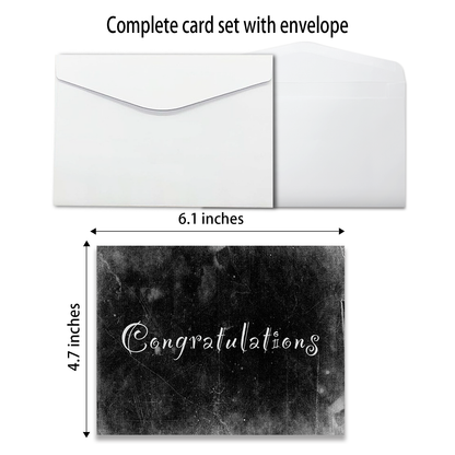 Silent Film Style Thank You Card