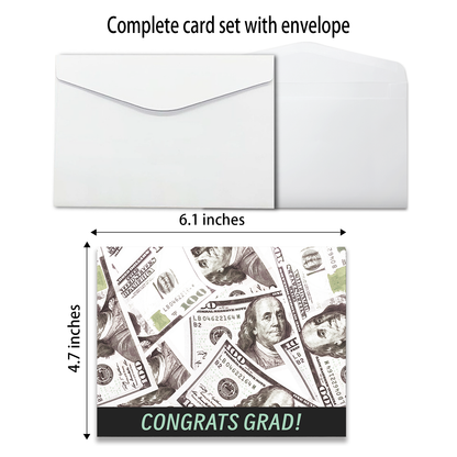 Funny Cash Explosion Card for Graduation