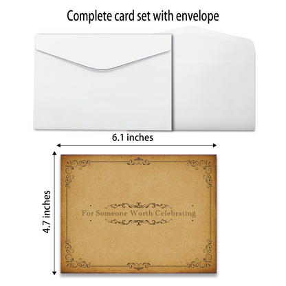 Wise Wizard's Approval: Magical Celebration Greeting Card