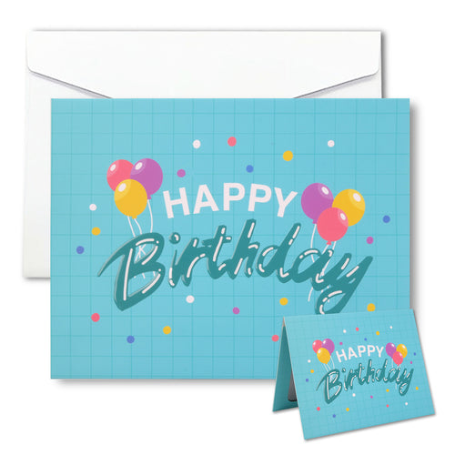 Magical Glowing Birthday Greeting Card