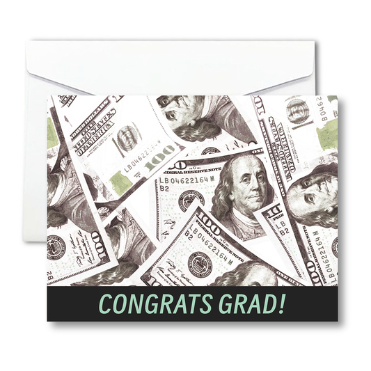 Funny Cash Explosion Card for Graduation
