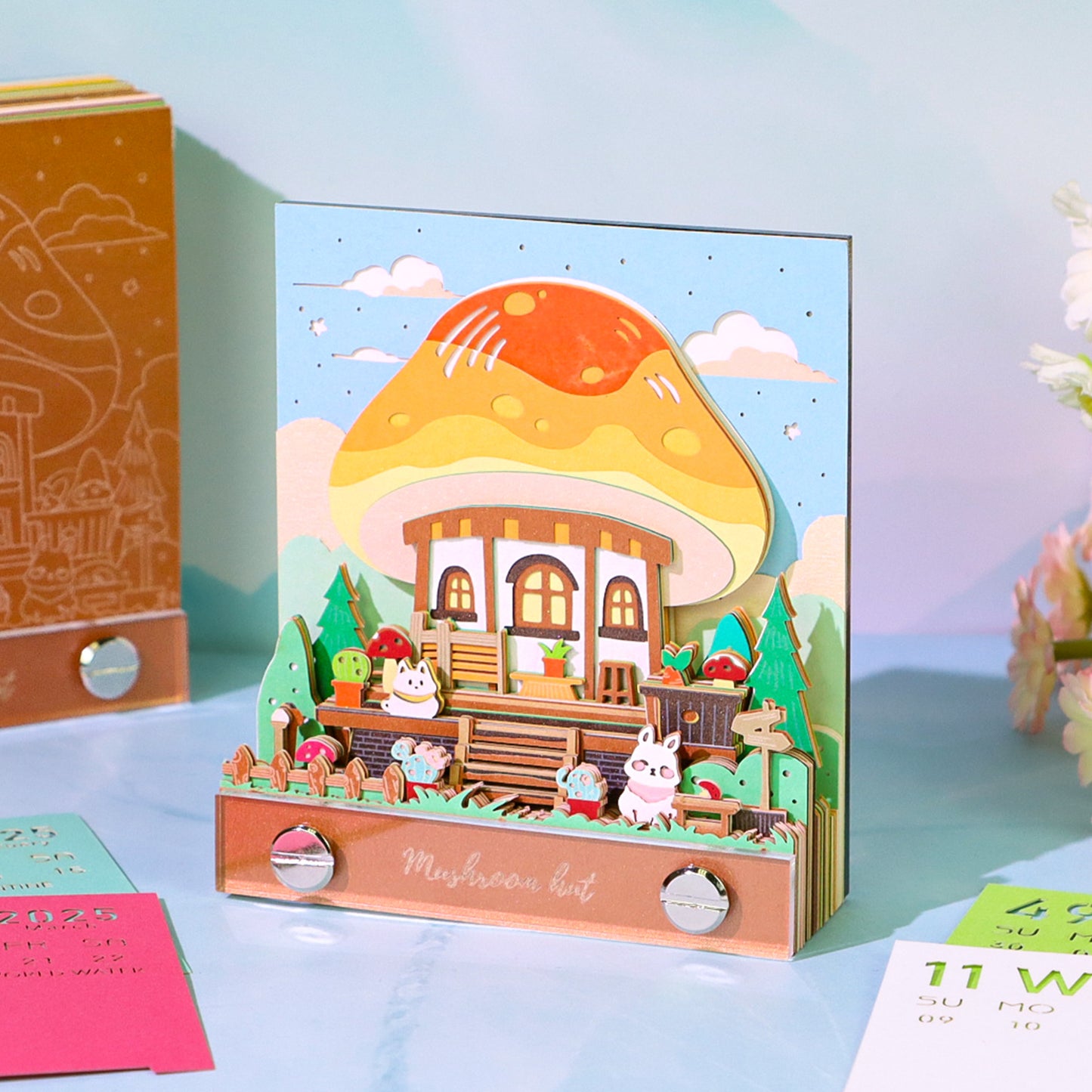 Mushroom Cabin (With Light & Calendar 2027)