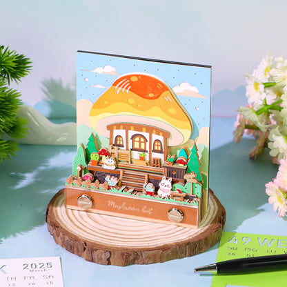 Mushroom Cabin (With Light & Calendar 2027)