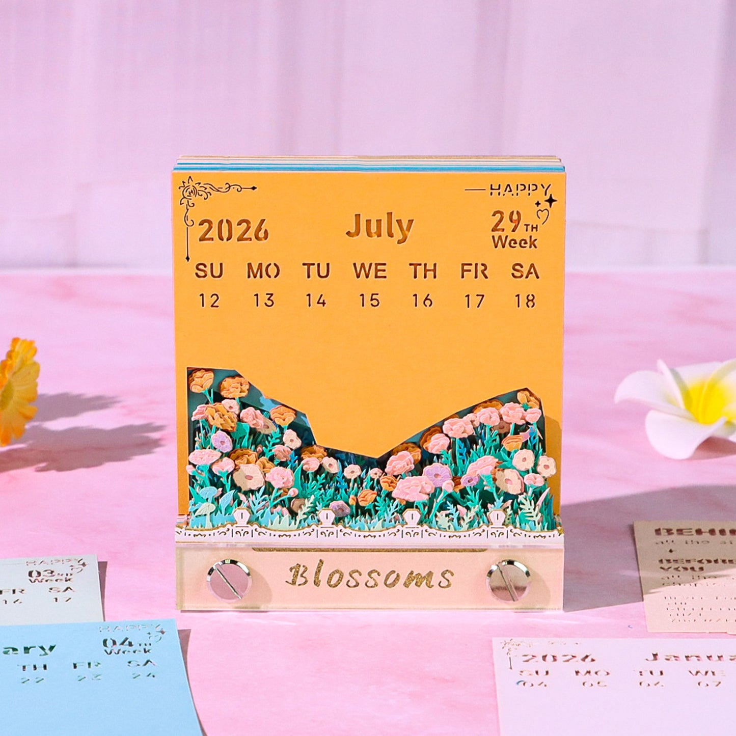 The Flower-Sea Church (With Light & Calendar 2027)