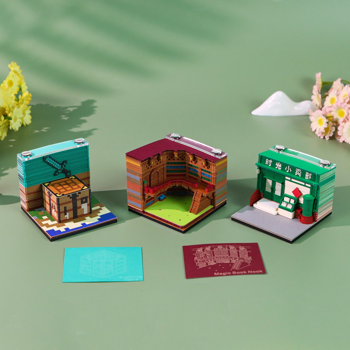 Cozy Corner Series Satisfying 3D Memo Pad