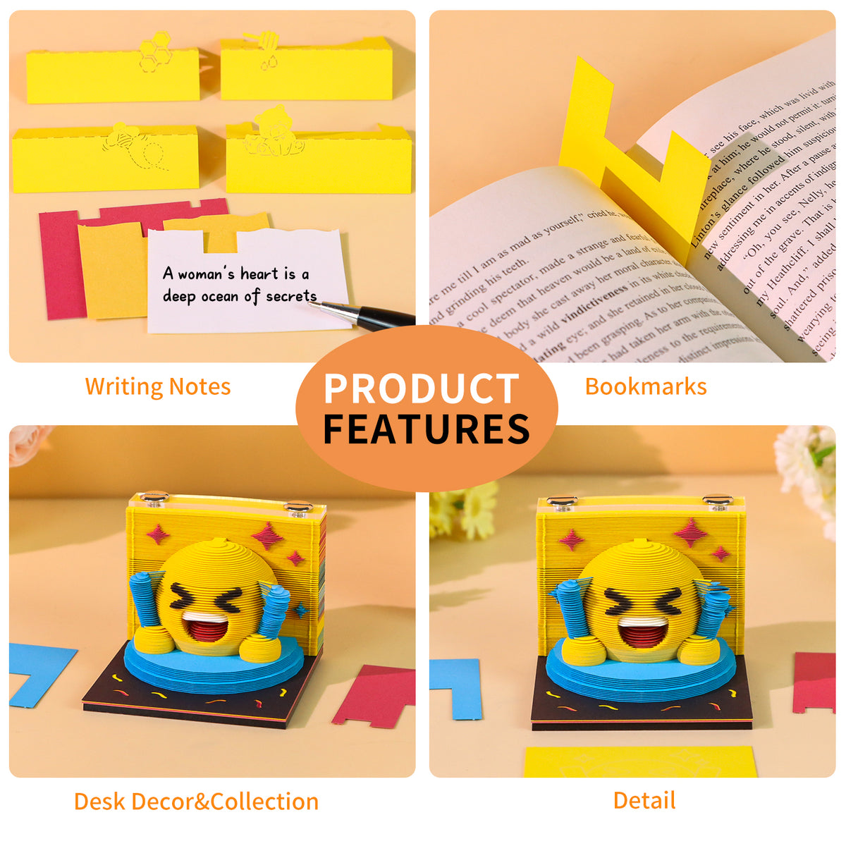 Cheer Up Series Satisfying 3D Memo Pad