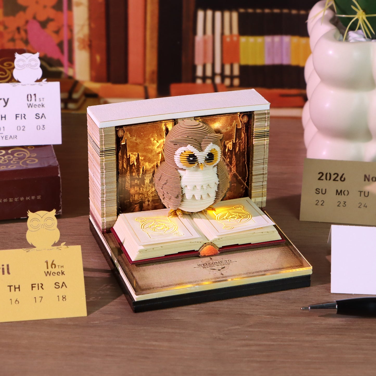 Magic Parrot (With Light & Calendar 2027)