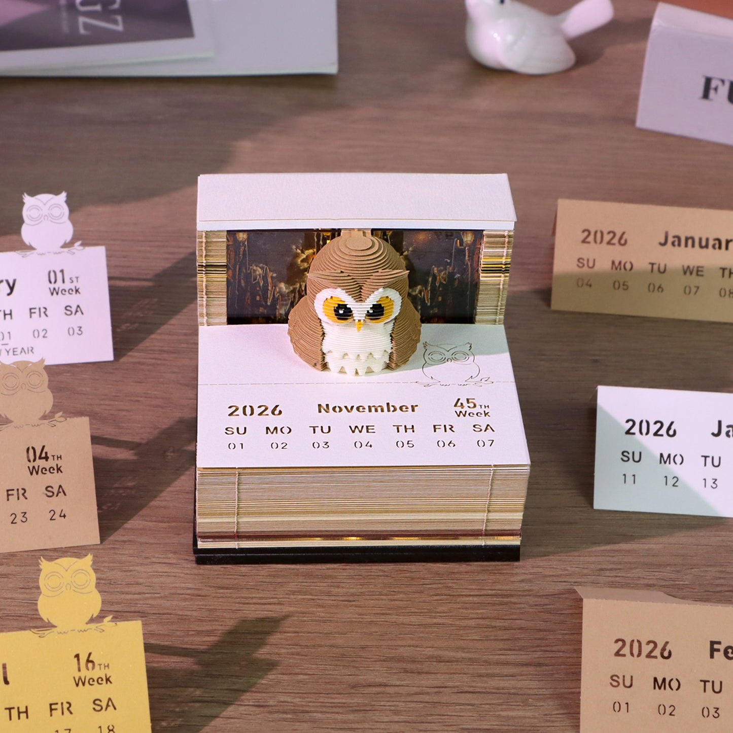 Magic Parrot (With Light & Calendar 2027)