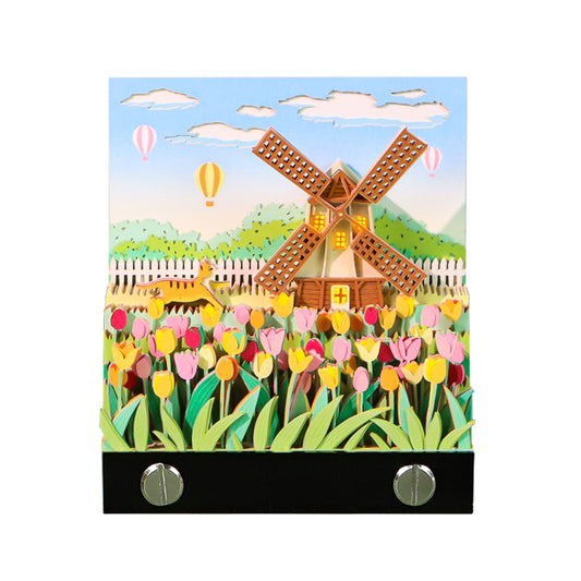 Windmill Village (With Light & Calendar 2027)