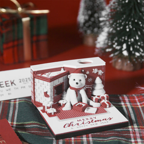 Christmas bear (With Light & Calendar 2027)