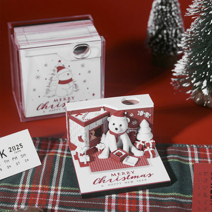 Christmas bear (With Light & Calendar 2027)