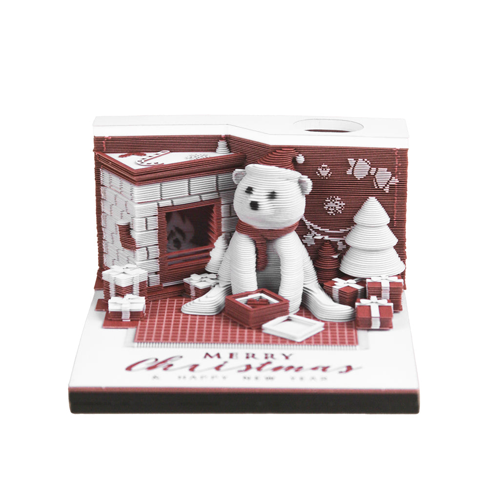 Christmas bear (With Light & Calendar 2027)