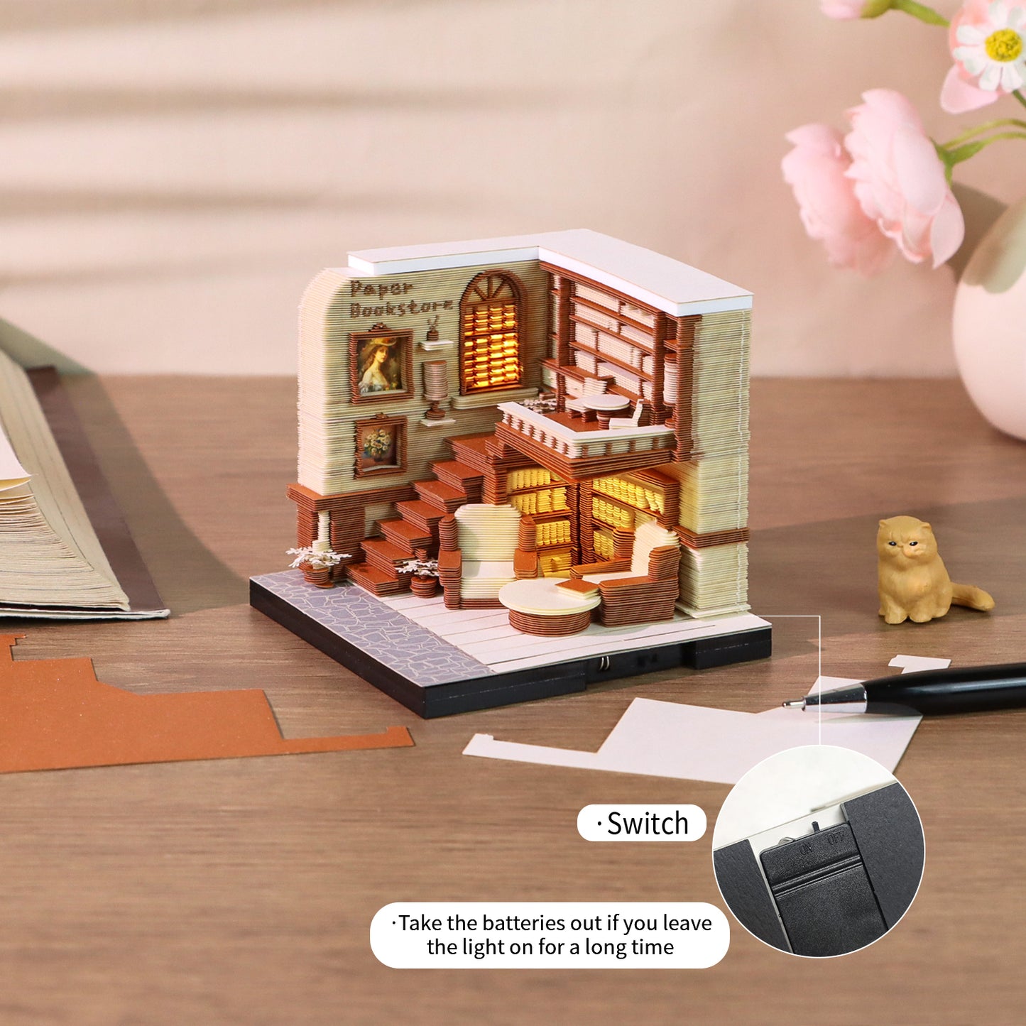 Book Cozy (With Light & Calendar 2027)