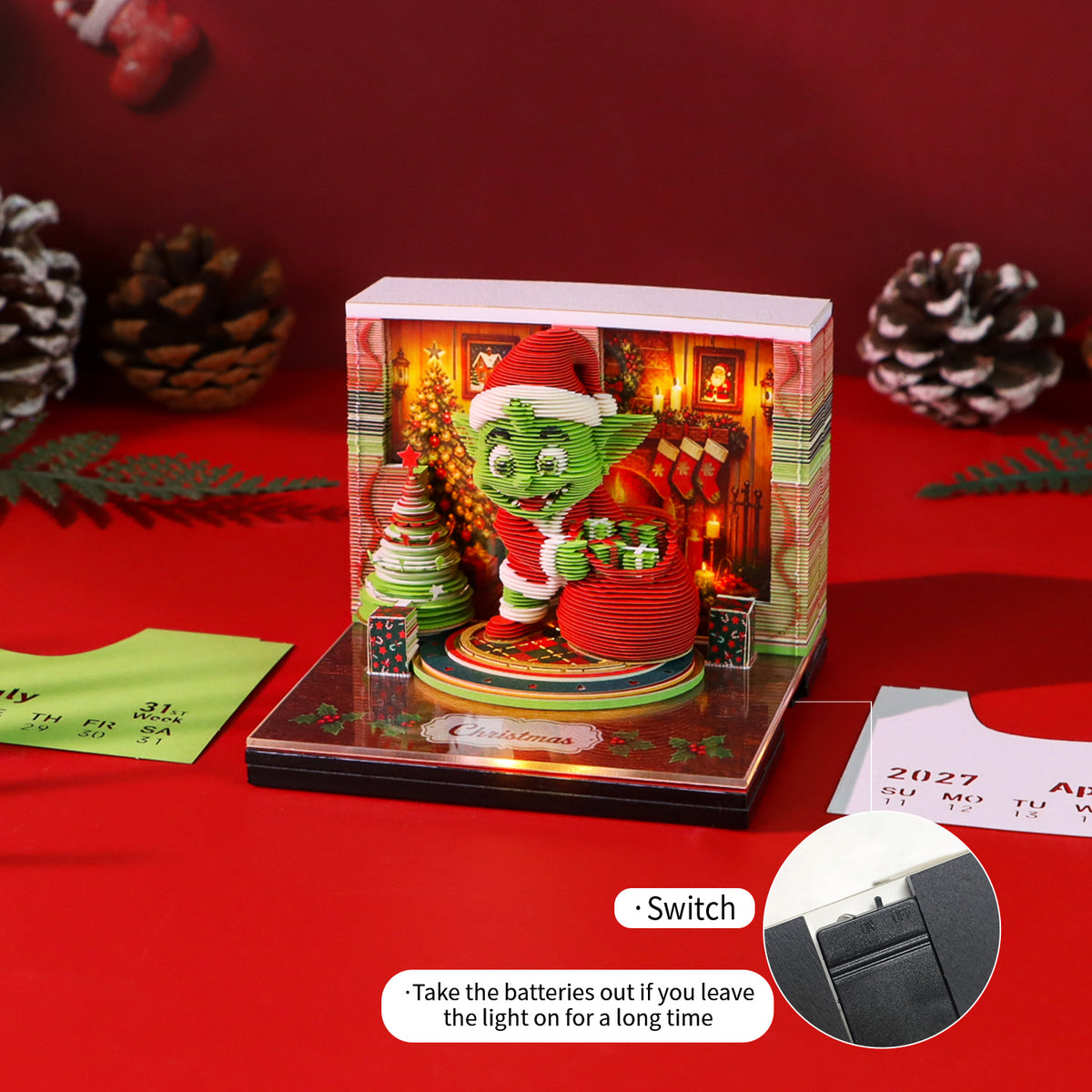 The Grinch  (With Light & Calendar 2027)