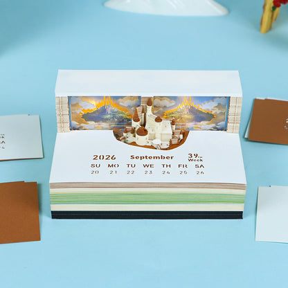 Sky Castle  (With Light & Calendar 2027)