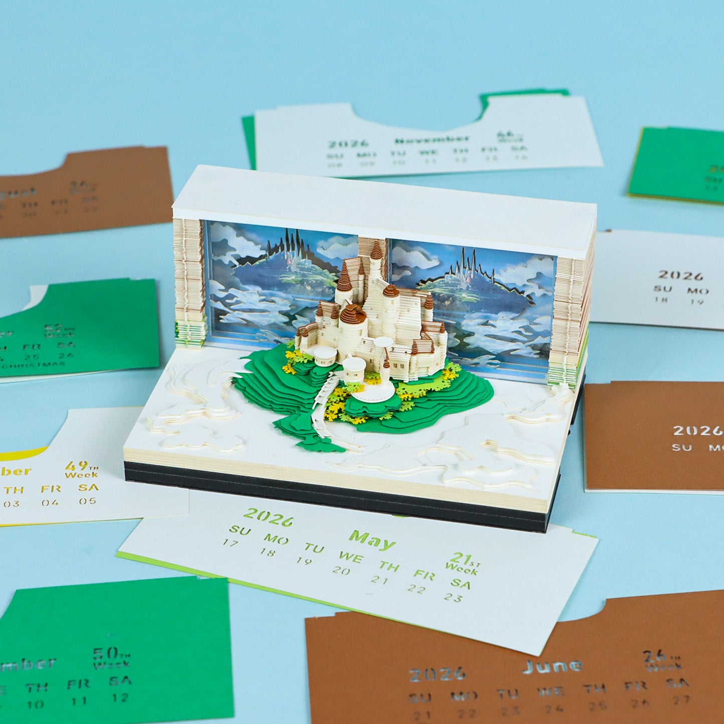 Sky Castle  (With Light & Calendar 2027)