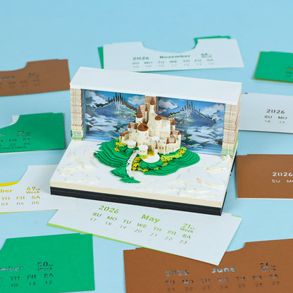 Sky Castle  (With Light & Calendar 2027)