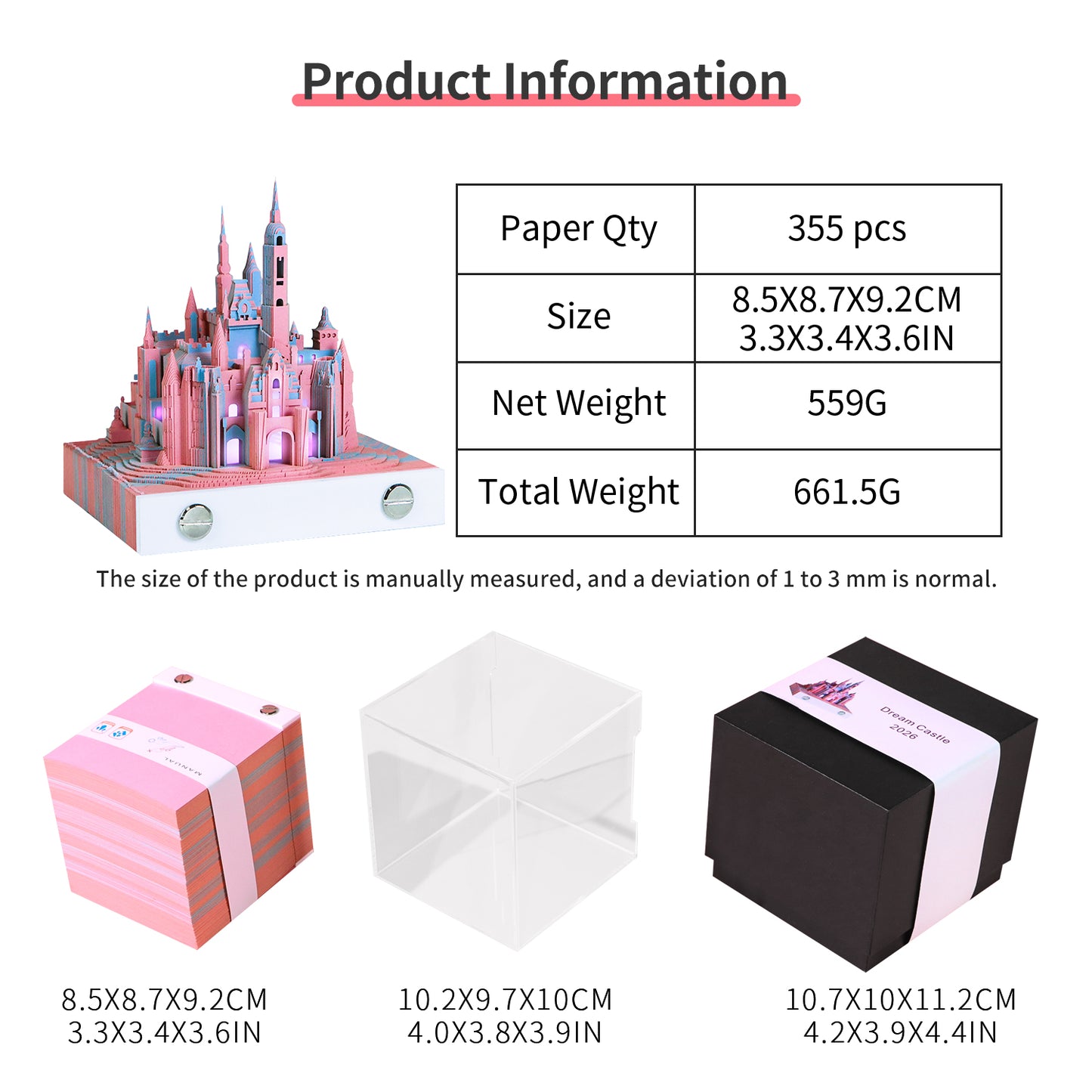 Dream Castle (With Light & Calendar 2027)