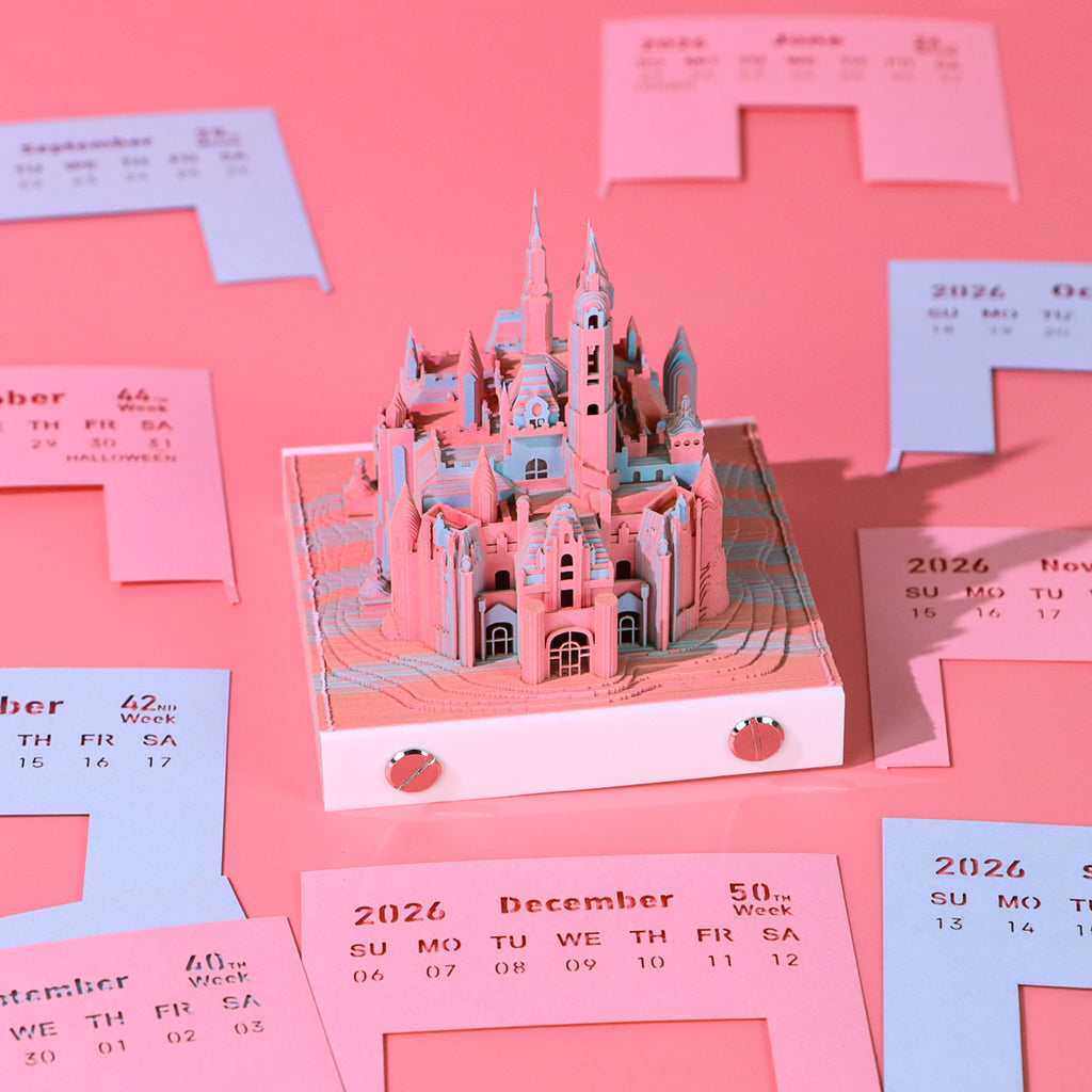 Dream Castle Pink (With Light & Calendar 2027)