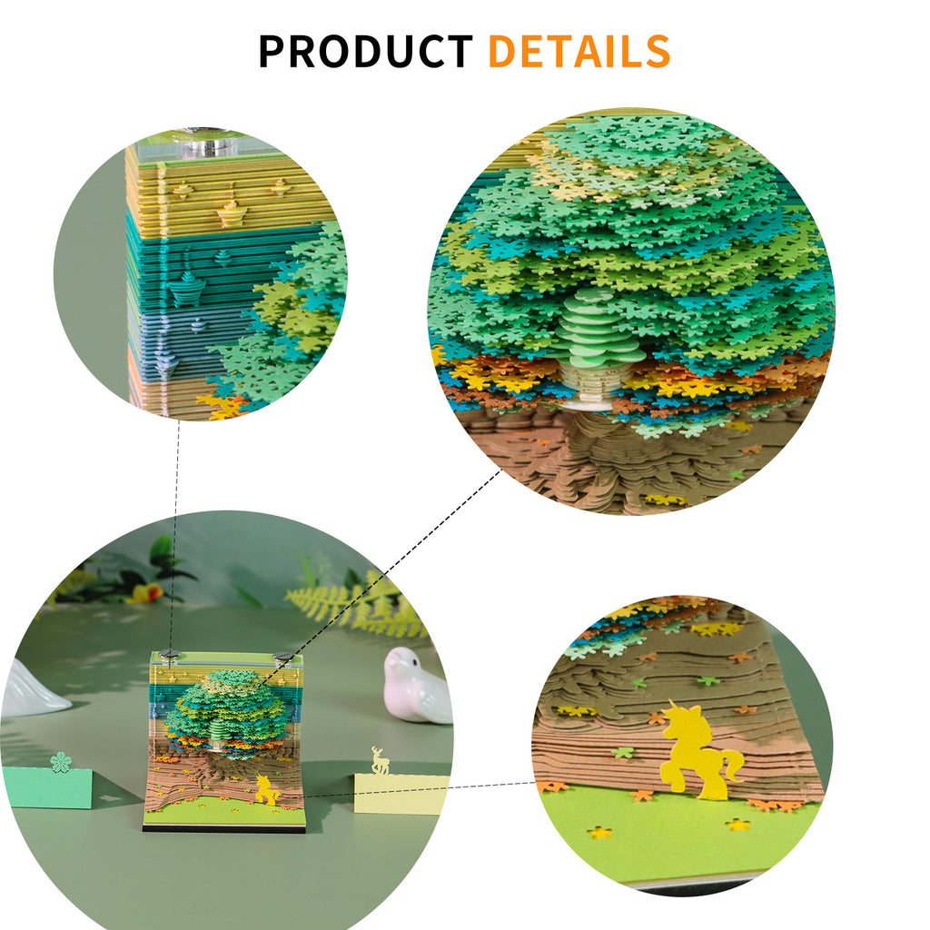 Sakura Tree Satisfying 3D Memo Pad