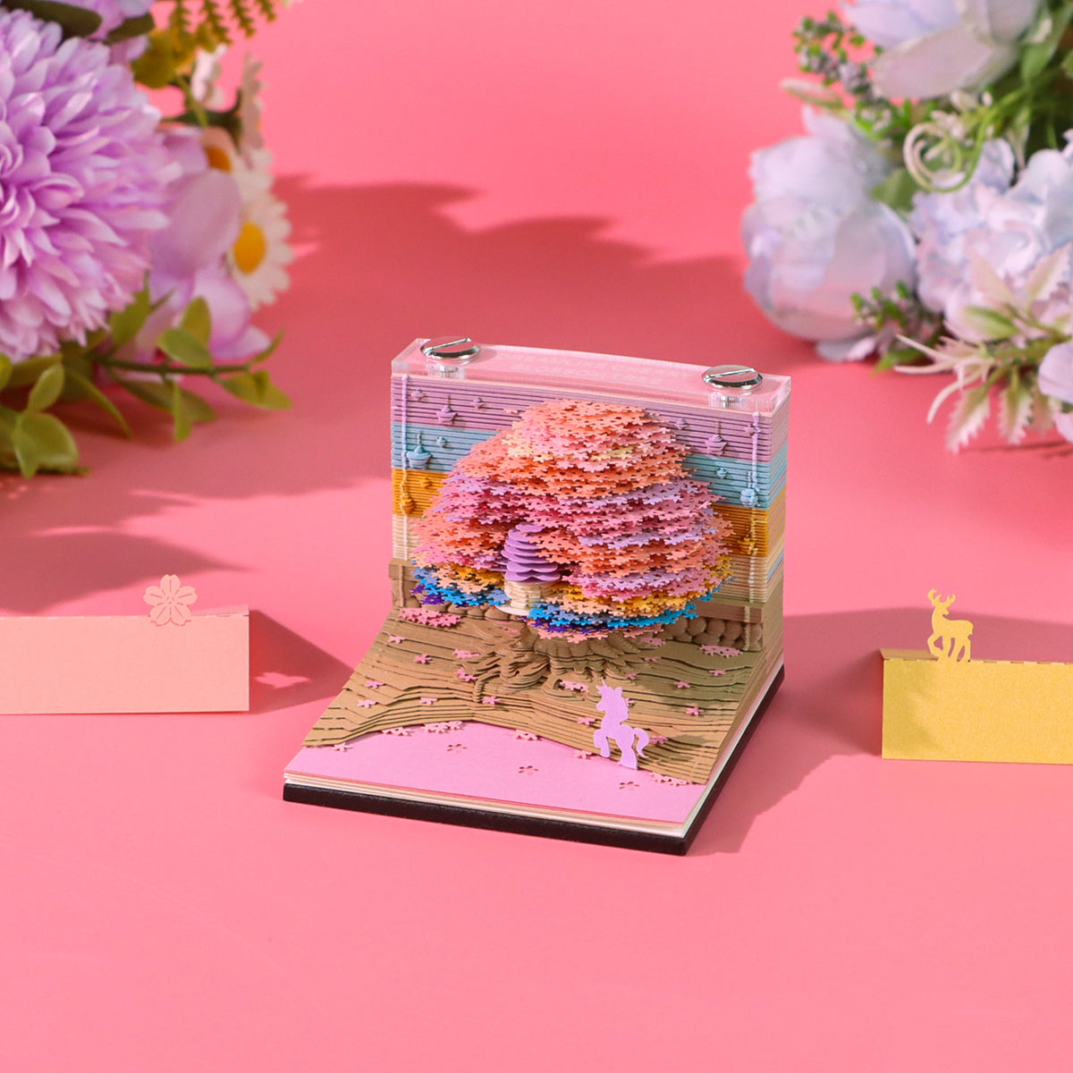Sakura Tree Satisfying 3D Memo Pad