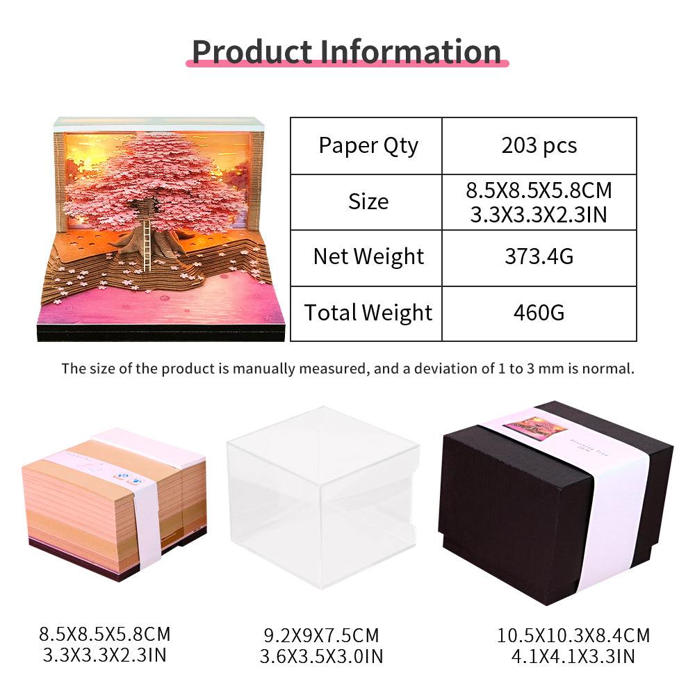 Sakura Tree (With Light & Calendar 2027)