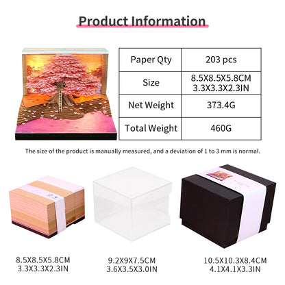 Sakura Tree (With Light & Calendar 2027)