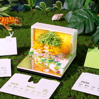 FlowerSea TreeIsle (With Light & Calendar 2027)