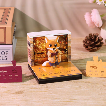 Fox (With Light & Calendar 2027)