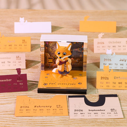 Fox (With Light & Calendar 2027)
