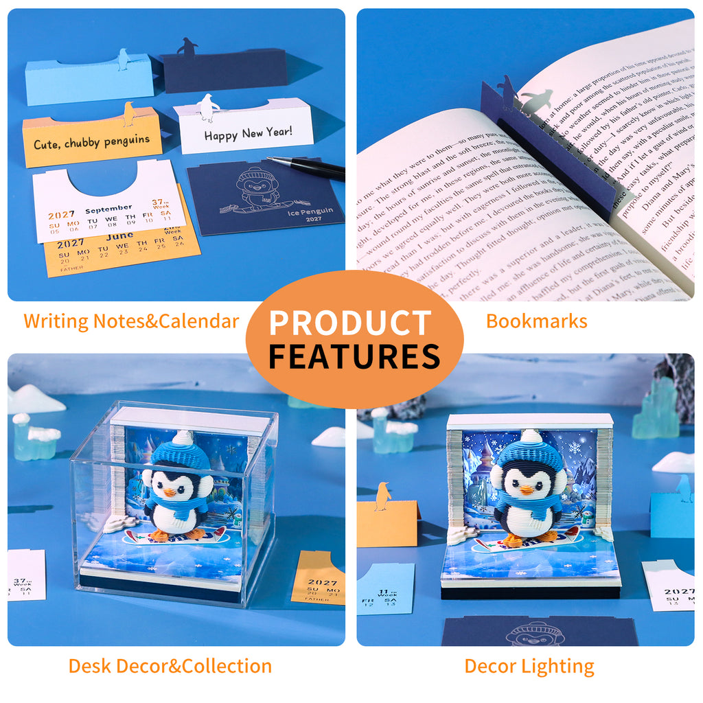 Baby Penguin (With Light & Calendar 2027)