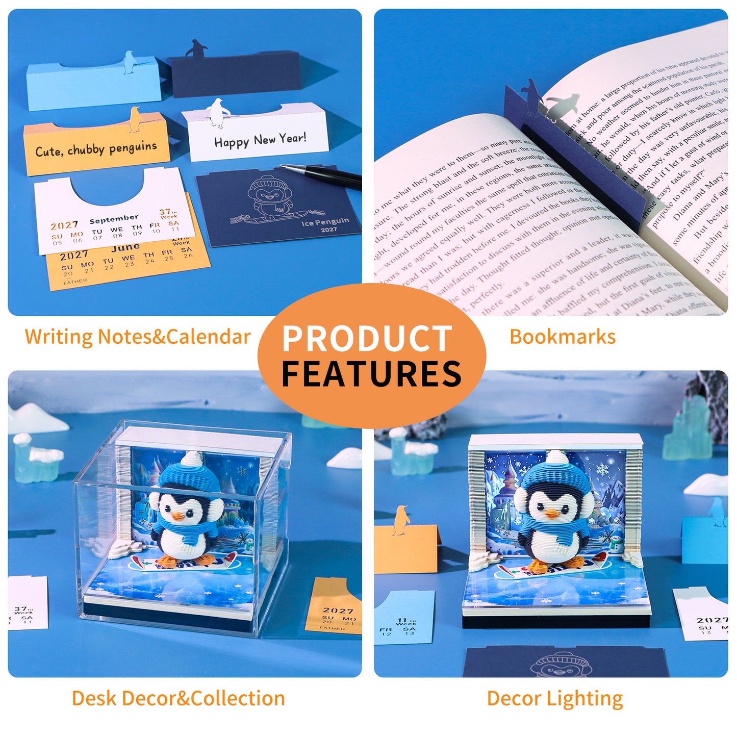 Baby Penguin (With Light & Calendar 2027)