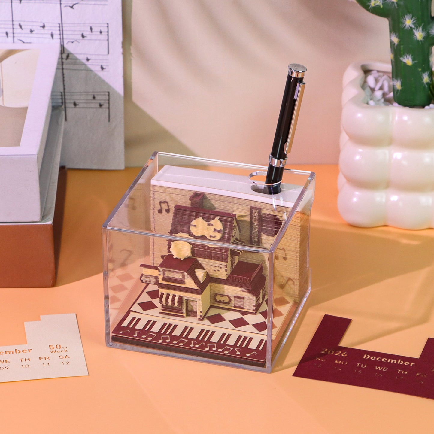 Music House (With Light & Calendar 2027)
