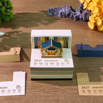 Bamboo Serenity Court (With Light & Calendar 2027)