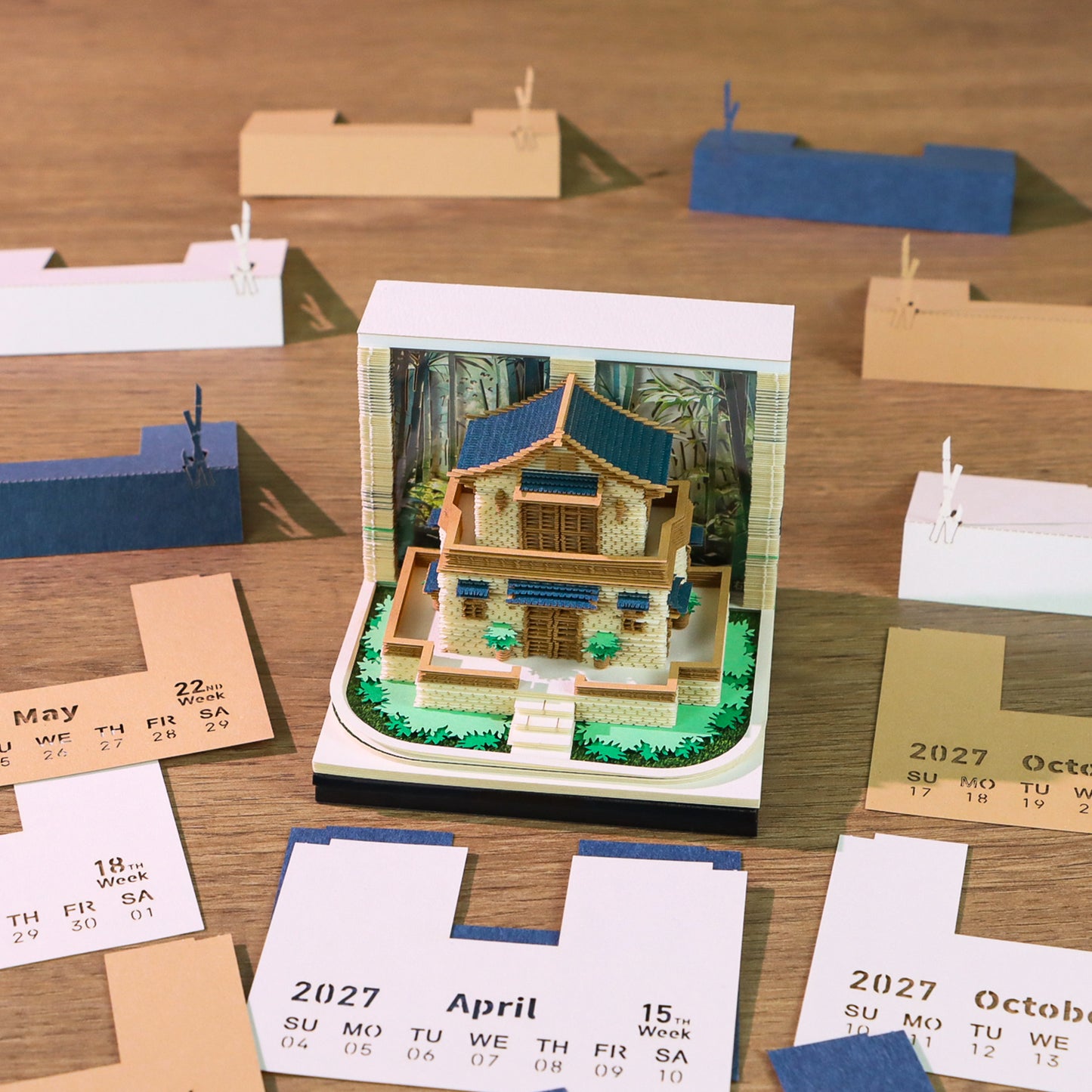 Bamboo Serenity Court (With Light & Calendar 2027)