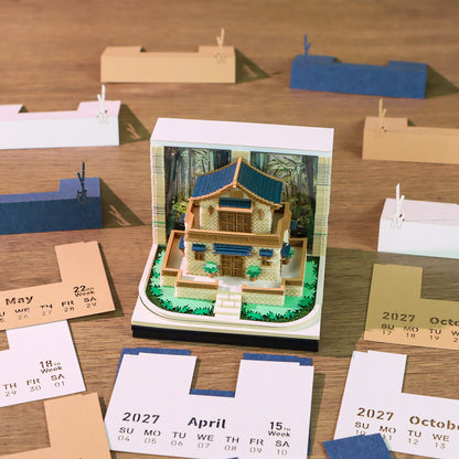 Bamboo Serenity Court (With Light & Calendar 2027)