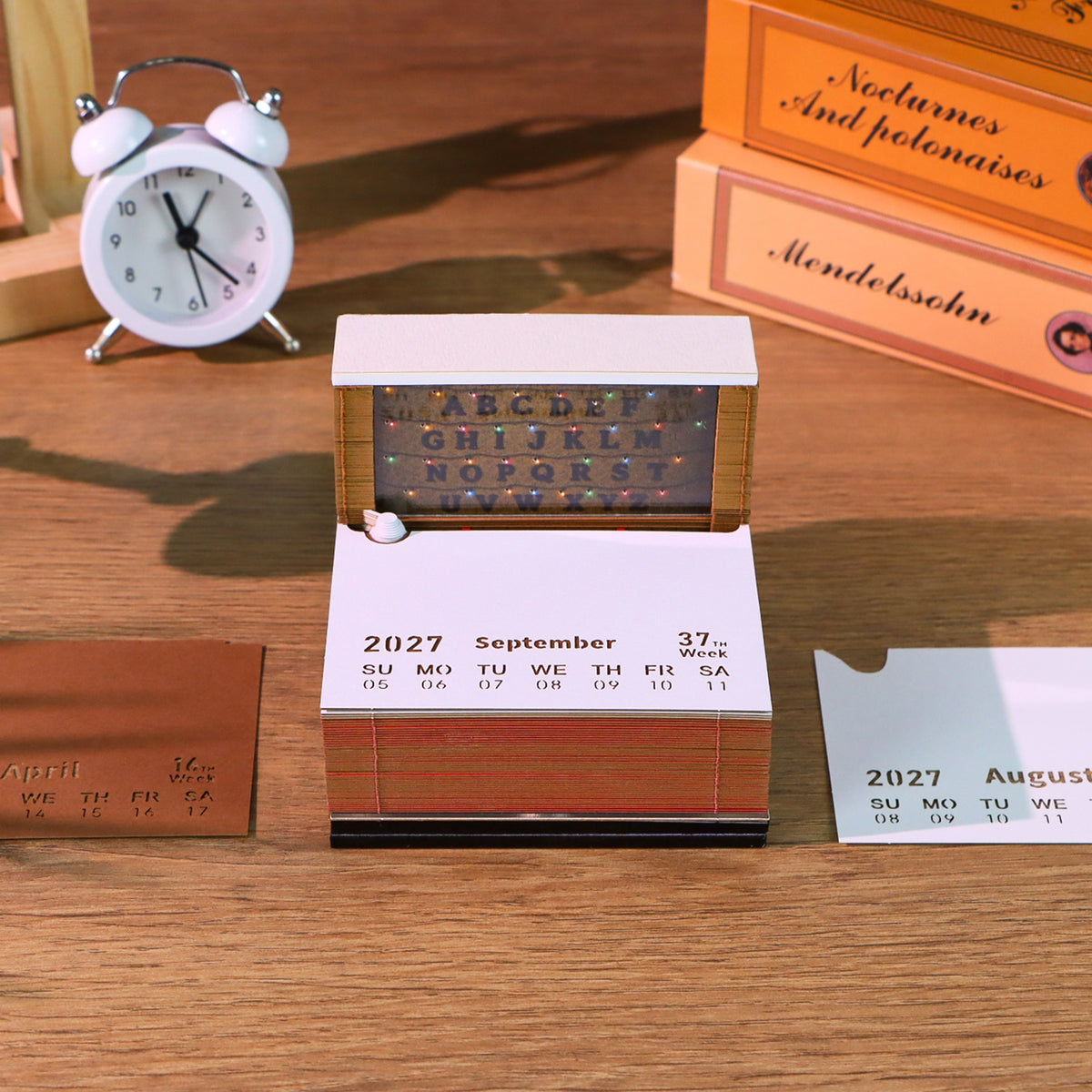 Alphabet Wall (With Light & Calendar 2027)