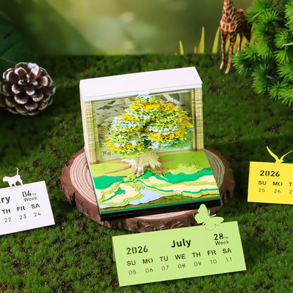 Tree of the Earth (With Light & Calendar 2027)