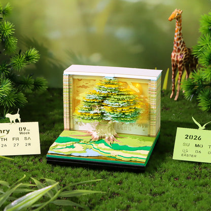 Tree of the Earth (With Light & Calendar 2027)