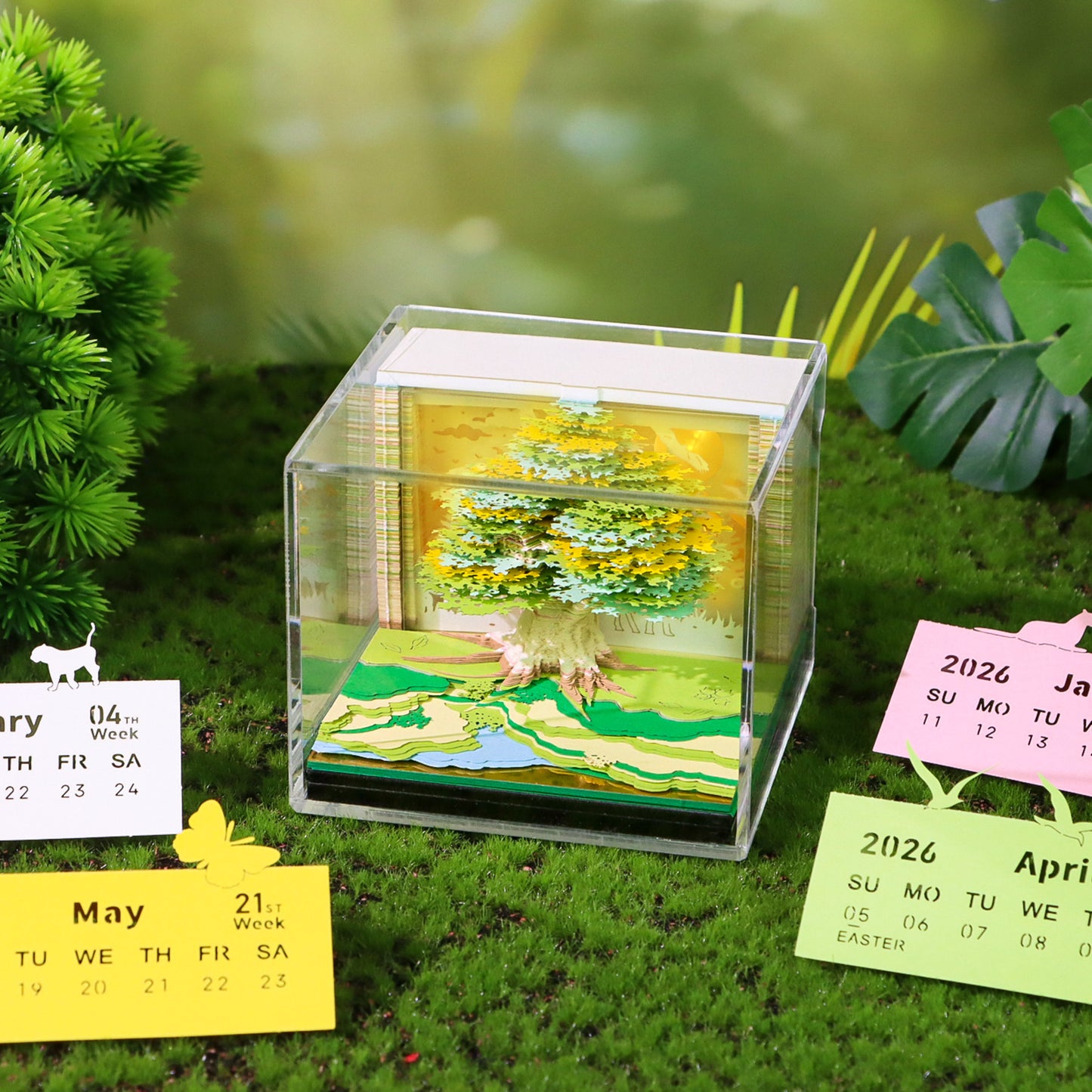 Tree of the Earth (With Light & Calendar 2027)