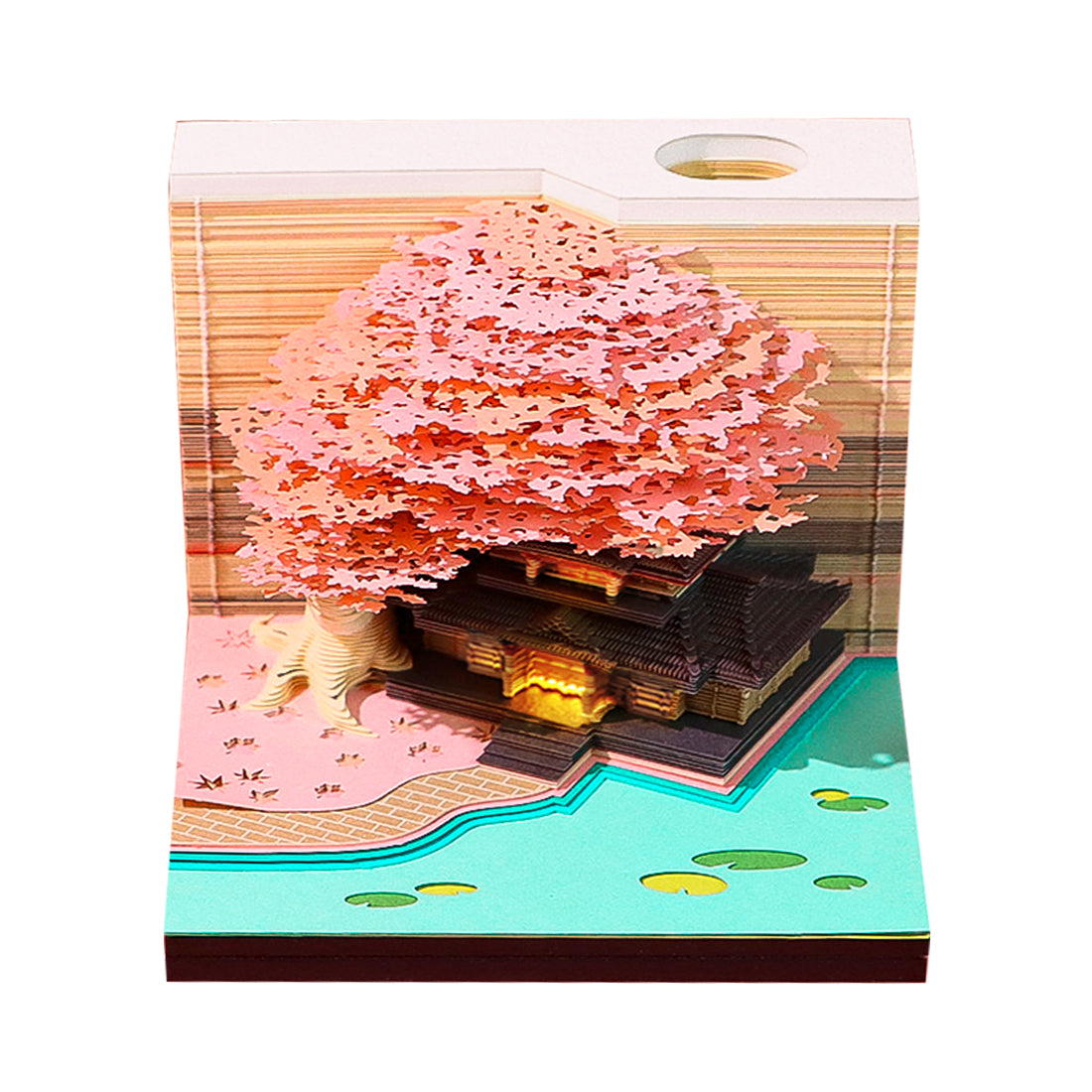 Sakura Temple (With Light & Calendar 2027)