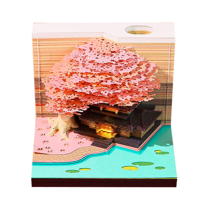 Sakura Temple (With Light & Calendar 2027)