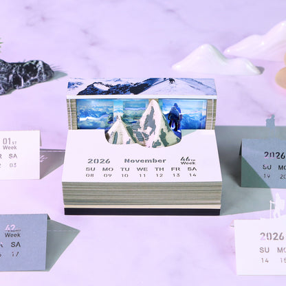 Mount Everest (With Light & Calendar 2027)